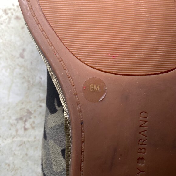 Lucky Brand Womens Arvy Camo Suede Slip-On Mules 8M Casual Comfort - Picture 9 of 9